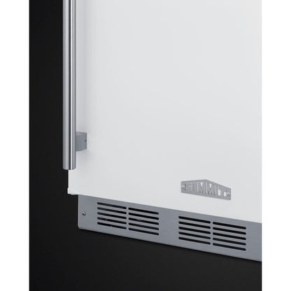 Summit Appliance 24 inch Wide ADA Compliant Built-In Commercial Dual Tap Wine Dispenser In White