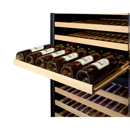 Summit Appliance 162 Bottle 24" Wide Dual Zone Wine Cellar