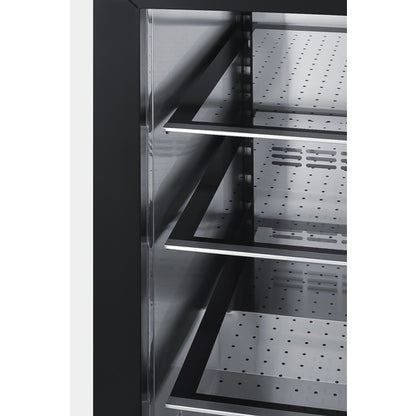 Summit Appliance 18" Deep 15 inch Wide Undercounter ADA Height Beverage Center With Panel-Ready Glass Door