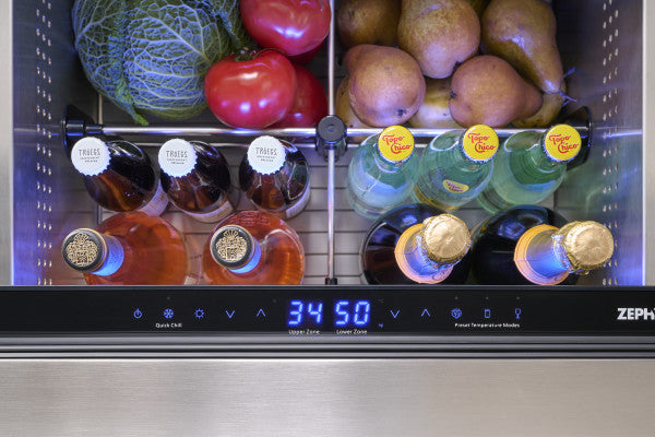 Zephyr Presrv™ Outdoor Dual Zone Refrigerator Drawers