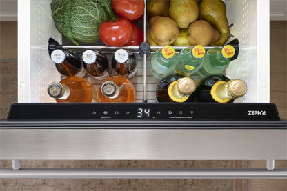 Zephyr Presrv™ Single Zone Refrigerator Drawers