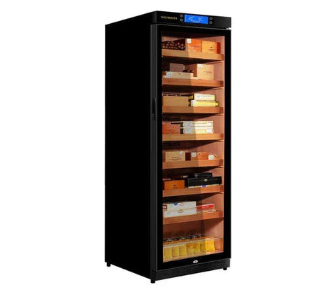 Raching C380A Precision Climate-Controlled Cigar Humidor Cabinet | 1400–1500 Cigar Capacity