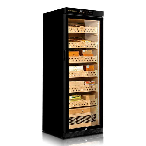 Raching MON2800A Precision Electronic Cigar Humidor Cabinet | 1200–1500 Cigar Capacity | ±1% Climate Control