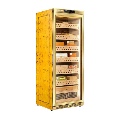 Raching MON2800A Precision Electronic Cigar Humidor Cabinet | 1200–1500 Cigar Capacity | ±1% Climate Control