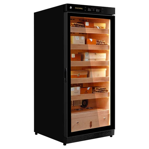 Raching C230A Precision Climate-Controlled Cigar Humidor Cabinet | 1000–1200 Cigar Capacity