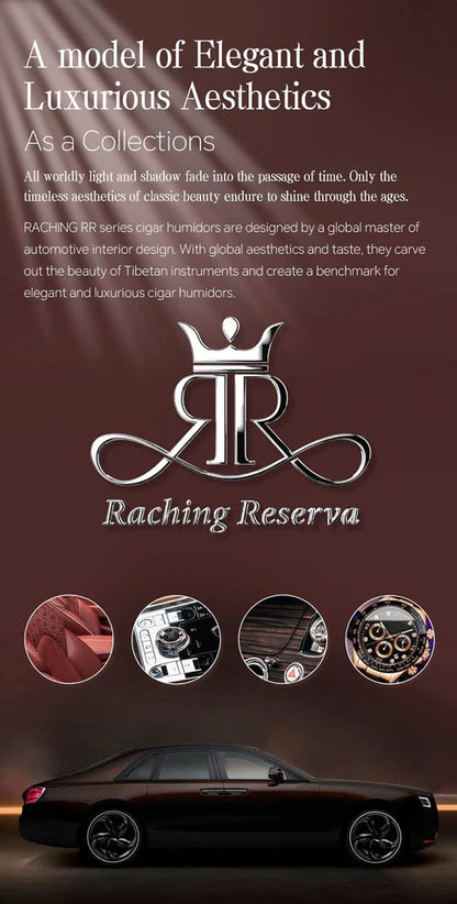 Raching RR980 Reserva Precision Electric Cigar Humidor Cabinet | 3000–4000 Cigar Capacity