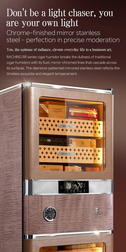 Raching RR980 Reserva Precision Electric Cigar Humidor Cabinet | 3000–4000 Cigar Capacity