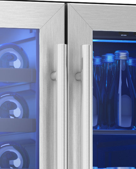Presrv Brisas 24" French Door Wine & Beverage Cooler
