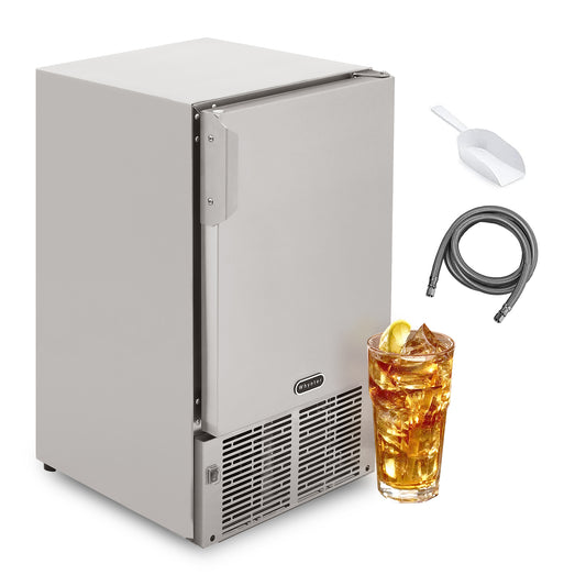 Whynter MIM-14231SS 14” Undercounter Automatic Stainless Steel Marine Ice Maker 23lb Daily Output