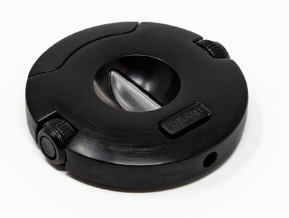 Prestige Import Group High Quality Round Combination V-Cut w/ 10mm & 8mm Punch Cutters (Black)