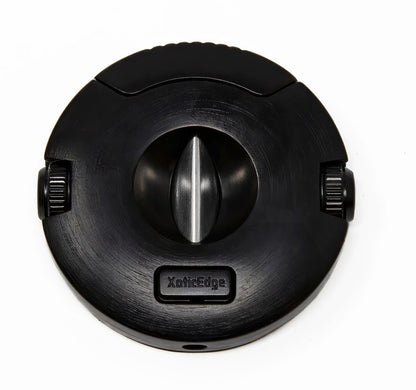 Prestige Import Group High Quality Round Combination V-Cut w/ 10mm & 8mm Punch Cutters (Black)