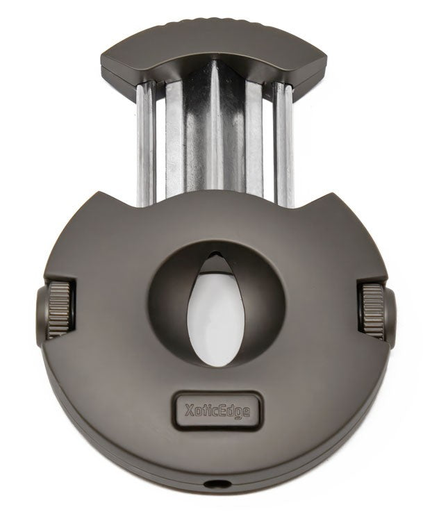 Prestige Import Group High Quality Round Combination V-Cut w/ 10mm & 8mm Punch Cutters (Gun Metal)