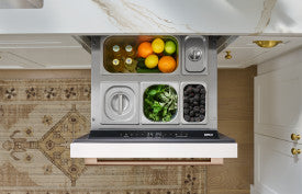 Zephyr Presrv™ Panel Ready Dual Zone Refrigerator Drawers