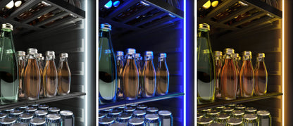 Zephyr Presrv™ Black Stainless Single Zone Beverage Cooler